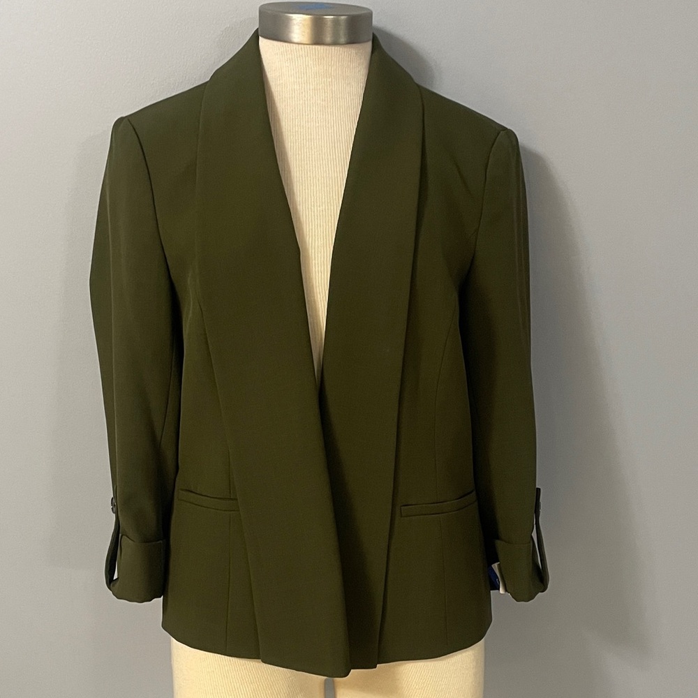 Evan Picone Olive Women's Suit Jacket